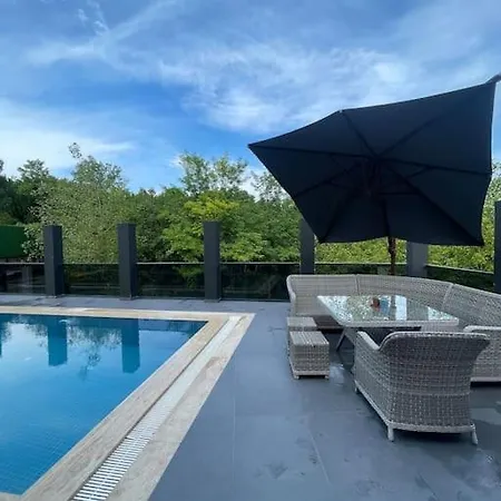 Luxury In Nature With Heated Pool And Fireplace Sapanca